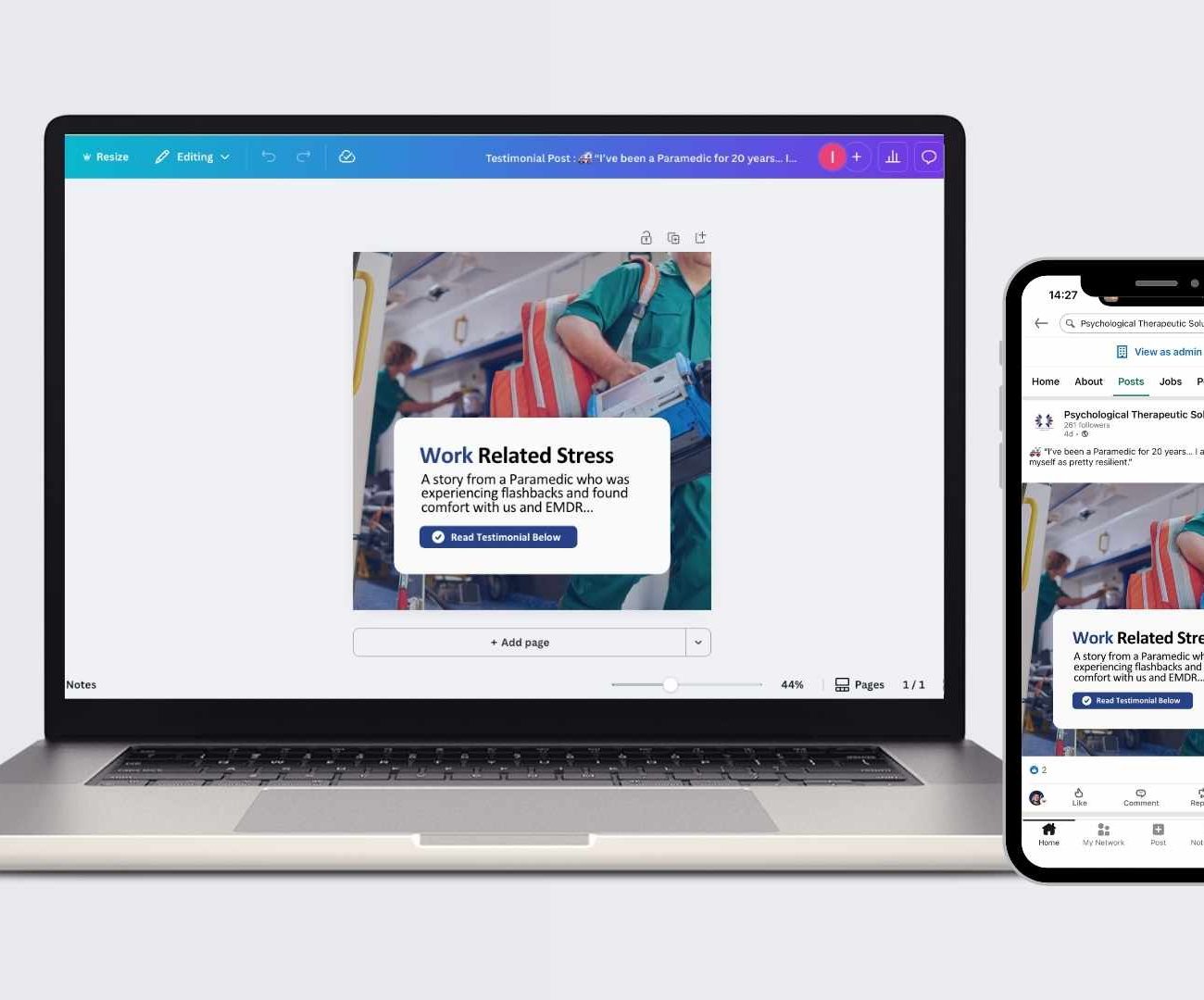 Graphic Design for Therapists: How to Design a Flyer That Builds Trust in 2026