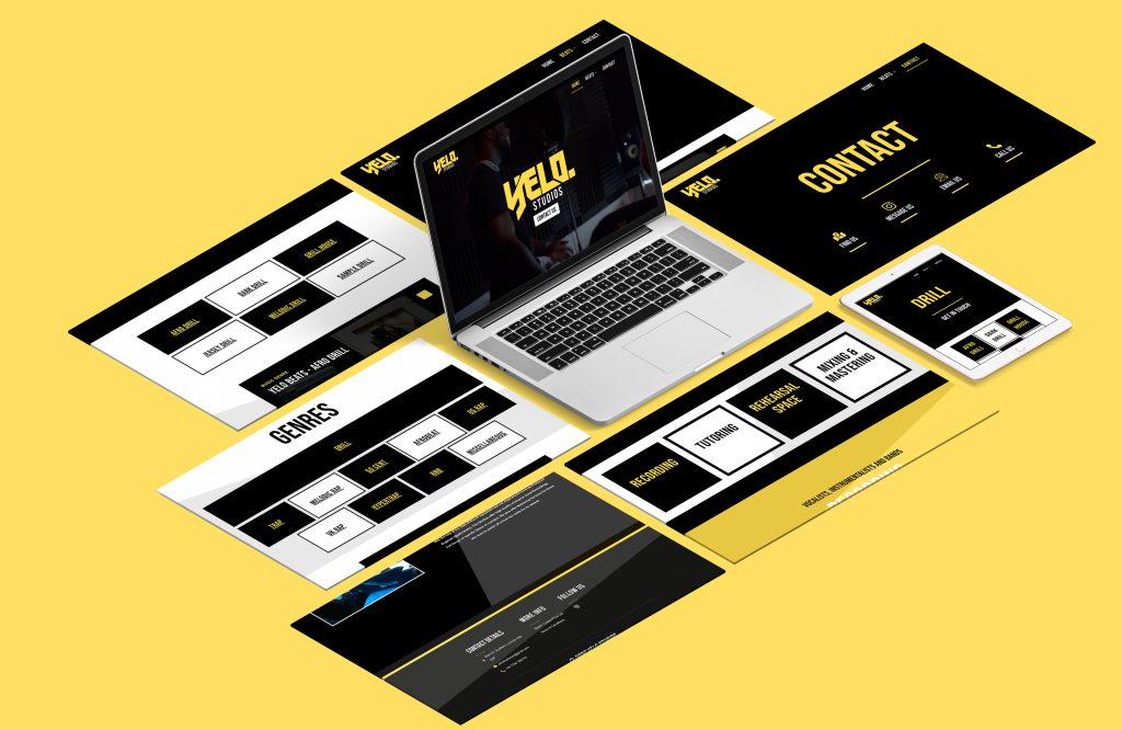 YELO STUDIOS MOCKUP