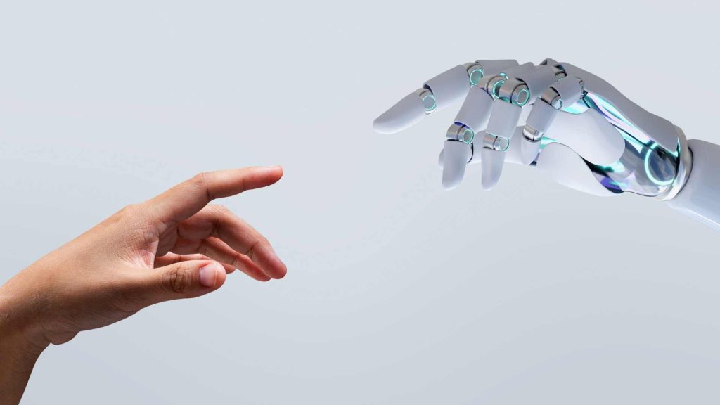 AI and Human Hand