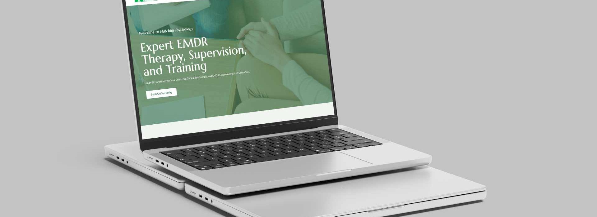 Hutchins Psychology Website Mockup