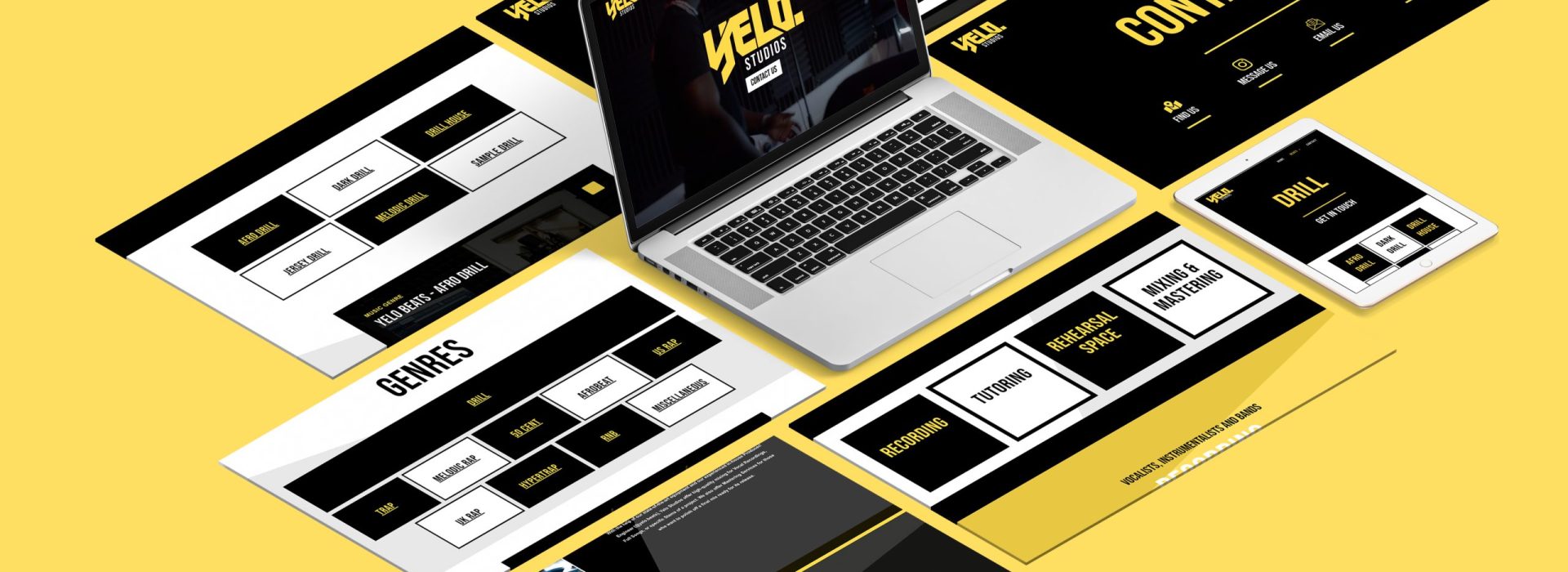 YELO STUDIOS MOCKUP
